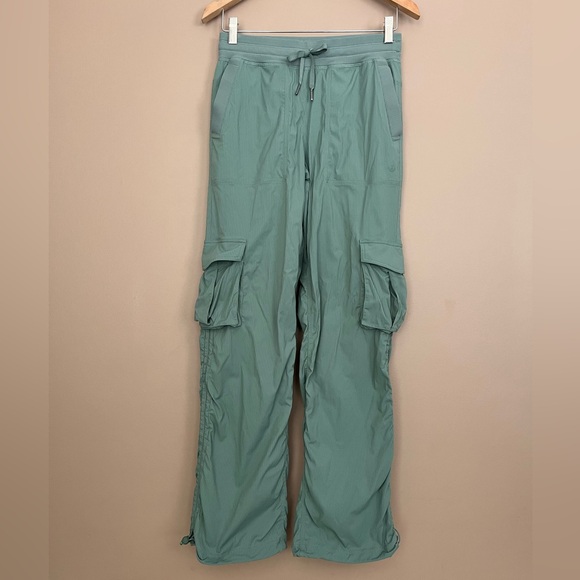 lululemon athletica Pants - {Lululemon} Dance Studio Relaxed-Fit Mid-Rise Cargo Pant in Grey Eucalyptus - XS